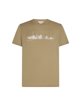 ICEBREAKER Mens Merino 150 Tech Lite SS Tee The Peaks, Cumin (vzorek) velikost: M