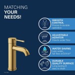 GROHE - Essence Páková umyvadlová baterie S, kartáčovaný Cool Sunrise 23590GN1