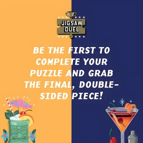 RIDLEY'S GAMES Puzzle Duel Koktejlový souboj: Piňa Colada vs Manhattan