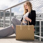 Stylová kabelka Reisenthel Daily Shopper Rhombus ginger