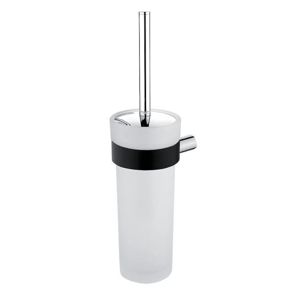 Nimco Nava chrom - černá mat toaletní wc kartáč NA 28094W NA 28094W