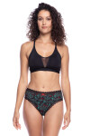 FIGI DAMSKIE BIKINI L-1569BI XXL černo-červená XXL
