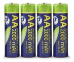 Nabíjecí baterie AA 2000mAh / Tužkové baterie / Ni-MH / 4 ks / v blistru (EG-BA-AA20R4-01)