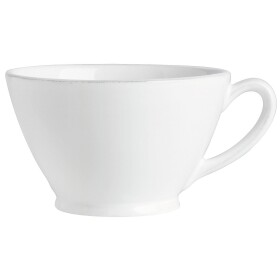 CÔTÉ TABLE Hrnek Jumbocup white 500 ml, bílá barva, keramika