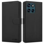 Tech-Protect Wallet Case černá / Pouzdro / Motorola Moto G57 Power, G67 Power / Peněženkové