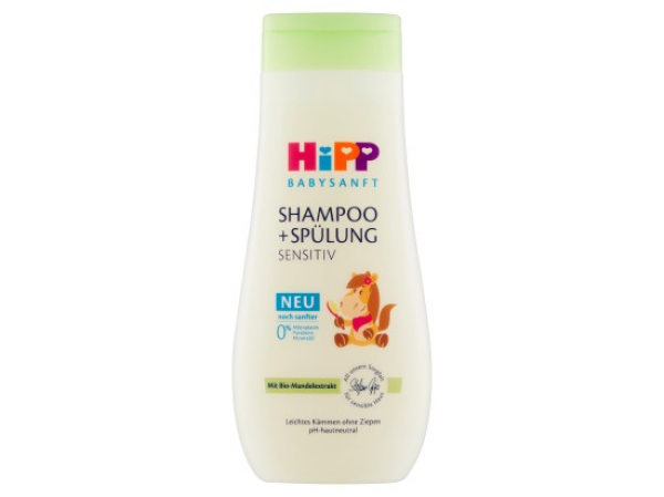 HiPP Babysanft Šampon s kondicionérem 200ml
