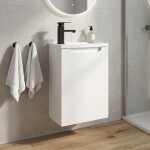 CERANO - Umyvadlová skříňka pro WC Sora - bílá matná - 39,5x55x22 CER-670729