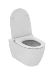 IDEAL STANDARD - i.Life O Závěsné WC se sedátkem SoftClose, HydroTwist, bílá T572601