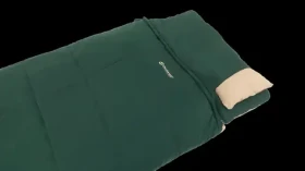 Outwell Contour Prime zelená, pravý zip / Spací pytel (230485)