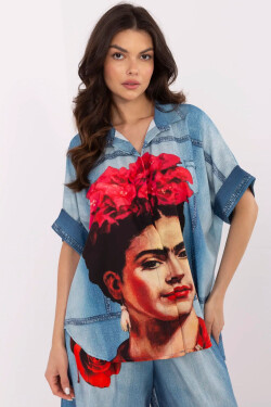 Košile s krátkým rukávem model 210032 Italy Moda universal