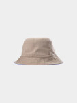 Pánský oboustranný bucket hat 4F béžový/modrý Velikost: