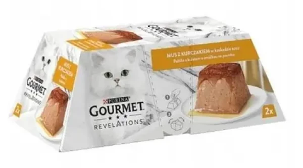 Gourmet Revelations Mus Kurczak 2 x 57 g