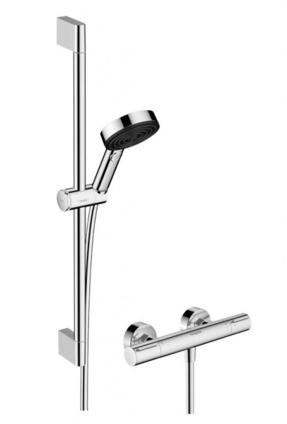 HANSGROHE - Pulsify Select S Sprchový set s termostatem, 3 proudy, EcoSmart, chrom 24272000