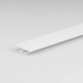 Profil H PVC bily lesk 3.5x11x22x1000