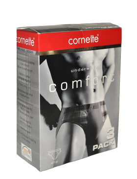 Pánské slipy Cornette Comfort 3-Pack A'3 2XL-3XL mix 3XL