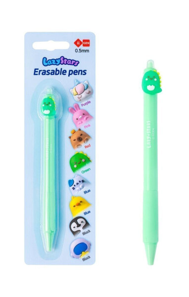 Gumovací gelové pero Dino (blistr)