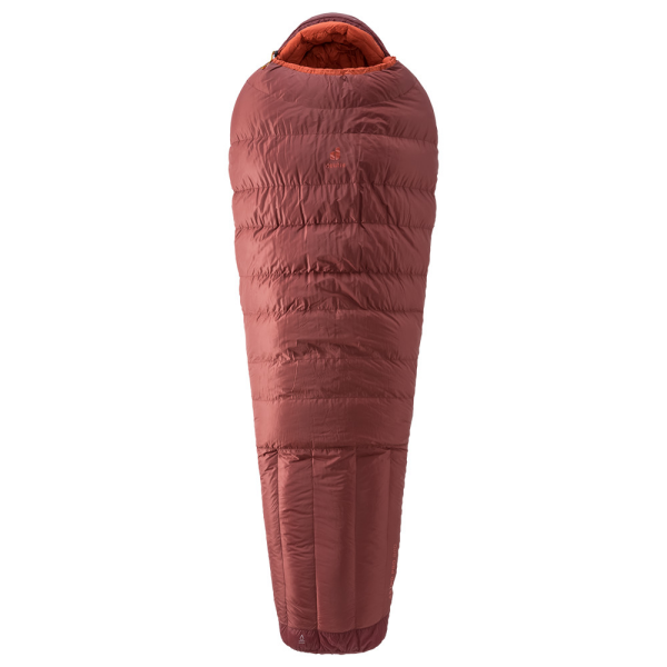 Péřový spacák Deuter Astro Pro 800 Redwood-paprika