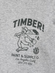 Element SUPPLY CO grey heather pánské tričko krátkým rukávem