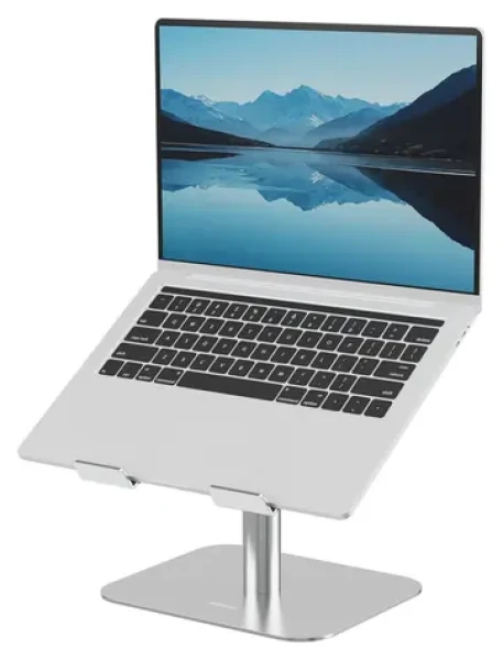 Fellowes Alumia stříbrná / Stojan na notebook / do 15" / nastavitelná výška / nosnost 5 kg (100138880)
