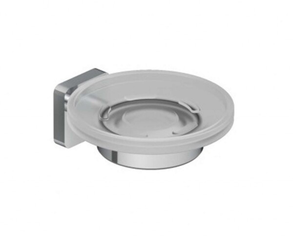 KLUDI - Vela S Mýdlenka s držákem, sklo/chrom 2598505