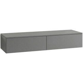 CERANO - Koupelnová skříňka pro umyvadla na desku Noira - šedá matná - 150x28x48 CER-8050BD7616