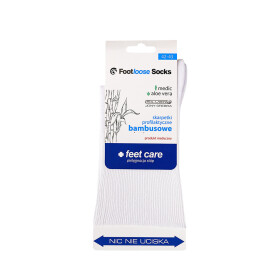 Ponožky Bratex Bamboo aloe bílé