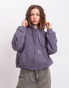 Carhartt WIP W' Hooded Hoggard Jacket Shady Purple garment dyed S