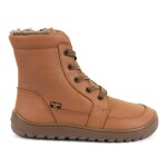 Dětské zimní barefoot boty UP TEX CORE Cognac Froddo G3160260-2 - 36