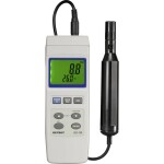 PCE Instruments Měřicí přístroje CO2, 0 - 9999 ppm, s funkcí měření teploty, s funkcí datového záznamníku, s USB rozhran