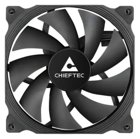 Chieftec ZF-1225PWM černá / Ventilátor / 120mm / Hydraulic Bearing / 1600 RPM / 33 CFM / 4-Pin PWM (ZF-1225PWM)