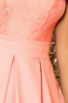 Dámské šaty bez rukávů se sukní růžová růžová XL