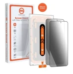 Mobile Origin Privacy Screen Guard ochranné sklo pro Apple iPhone 15 Pro s aplikátorem / 2 ks (SGA-FP-i15Pro-2pk)