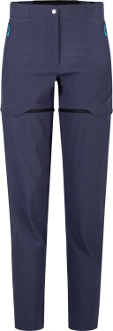 MONTURA Rise Zip Off Pants Woman, Graphite Blue/Turquoise velikost: S