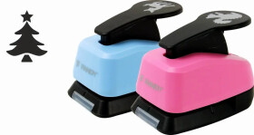 Děrovačka dekorační 25mm - Stromeček 137