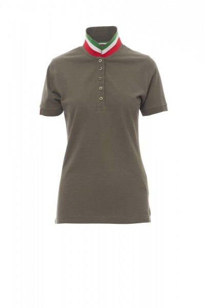 Dámská polokošile Payper NATION LADY Barva: Vojenská Zelená/ Itálie, Velikost: M (000082002107033M)