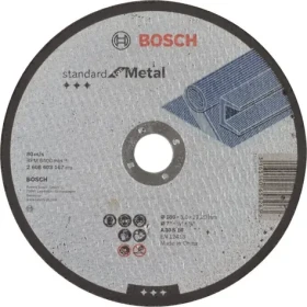 BOSCH Standard for Metal 2608603167 / Řezací kotouč na kov / Průměr 180x22,23 mm / Šířka řezu 3 mm (2608603167)