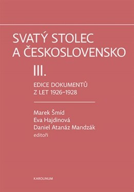 Svatý stolec a Československo III.