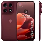 Motorola EDGE 70 Pro 8+256 GB Pantone Zinfandel Red / Chytrý telefon / 6.78" AMOLED 144Hz / MediaTek Dimensity 8500