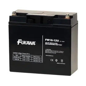 FUKAWA FW 18-12 U / Baterie do UPS / 12V / 18Ah / životnost 5 let / závit M5 (12158)