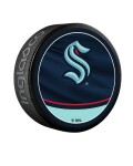 Inglasco / Sherwood Puk Seattle Kraken Reverse Retro Jersey Souvenir Collector Hockey Puck