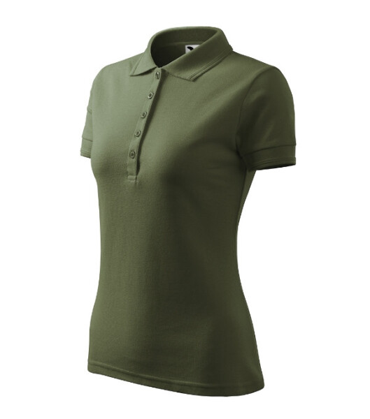 Pique Polo polokošile dámská khaki 2XL