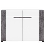 Komoda Brando B02 bílá/Beton 2d2s