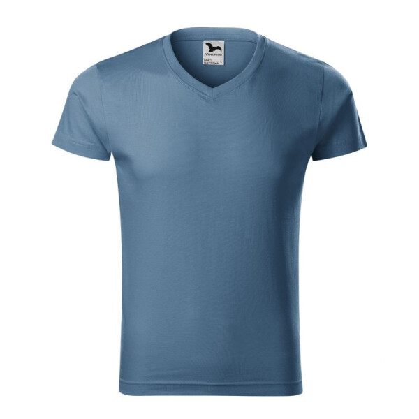 Slim Fit tričko s výstřihem do V M model 18010204 pánské M - Malfini