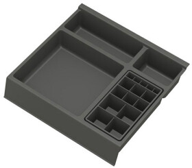 Gollinuci Koupelnový organizér antracit 242x241