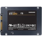 SAMSUNG 870 QVO SSD 2.5 SATA III MLC 560 MBps 530 MBps IOPS: 98K 88K MTBF 1.5mh 3y