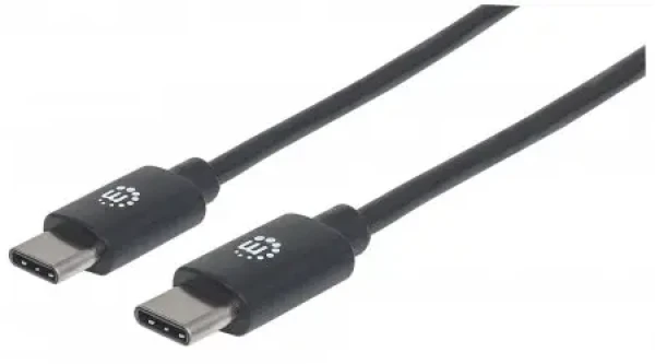 Manhattan kabel Hi-Speed USB-C samec USB-C samec 0.5m / černá (354868)