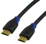 LogiLink HDMI 2.0 černá / HDMI kabel / 4K/60Hz / pozlacené konektory / 7,5 m (CH0065)