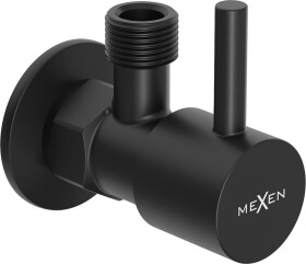 MEXEN - Rohový ventil R1 pro vodovodní baterie 1/2"x3/8", czarny 79970-70