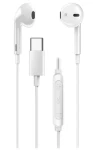 GENIUS sluchátka HS-M365 bílá / s mikrofonem / USB-C / kabel 1.2 m (31710030401)