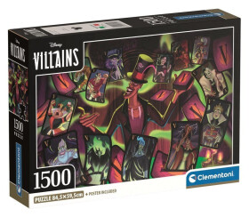Puzzle Disney Záporáci 1500 dílků